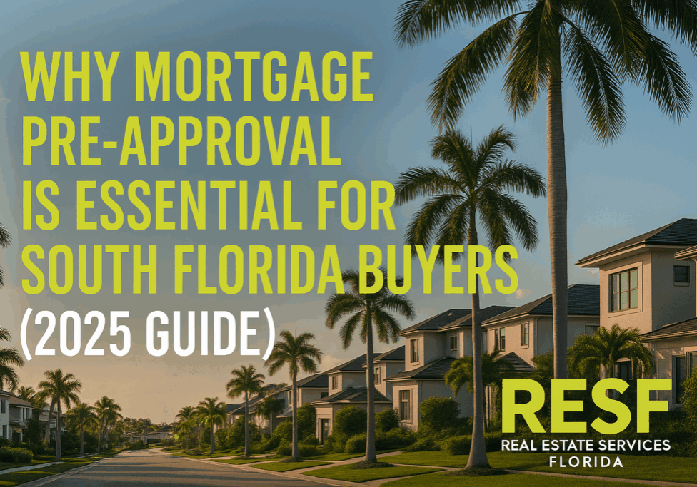 Why Mortgage Pre-Approval is Essential for South Florida Buyers (2025 Guide)